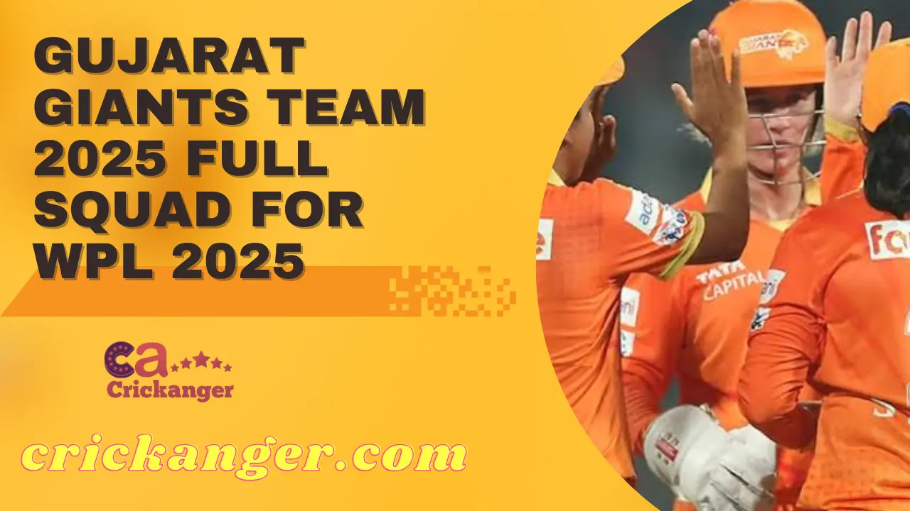 Women IPL 2025 GG Team Players List